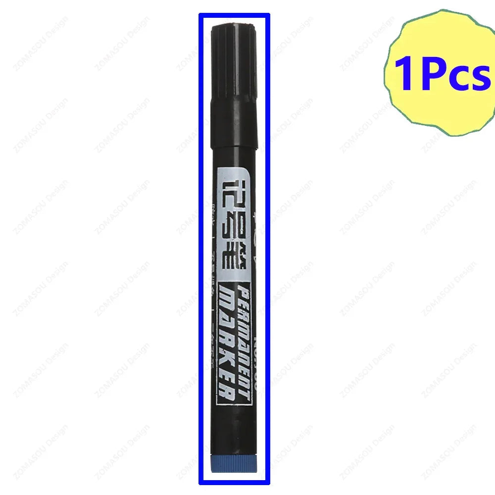 Buy The Best By Artsulli - Art is Long Life Short - Oil-based Marker Pen Waterproof Quick Dry Black Blue Red Ink Permanent for Metal Glass