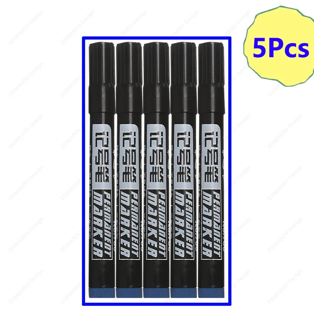 Buy The Best By Artsulli - Art is Long Life Short - Oil-based Marker Pen Waterproof Quick Dry Black Blue Red Ink Permanent for Metal Glass