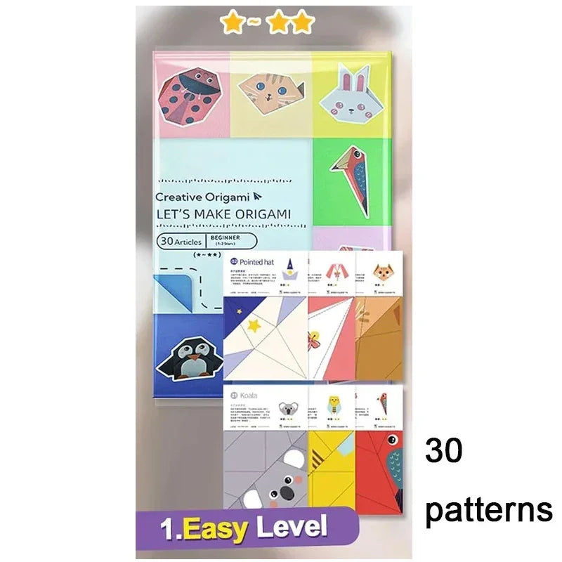 Buy The Best By Artsulli - Art is Long Life Short - Origami Kit with 30/96 Sheets Paper & Guide Book DIY Craft for Beginners kids，Multiple
