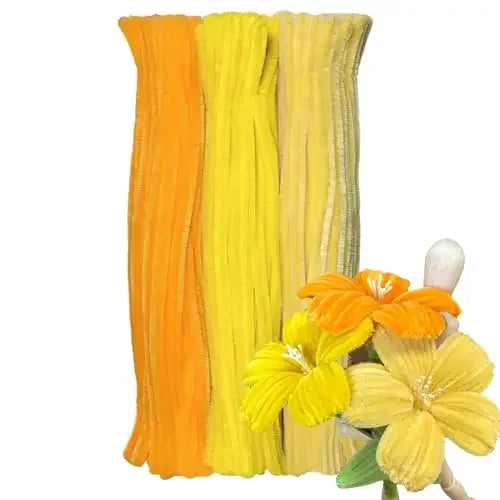 Buy The Best By Artsulli - Art is Long Life Short - Plush Stick 30cm Chenille Stems Twisting Bar Pipe Cleaners Craft stamen Kids Creative