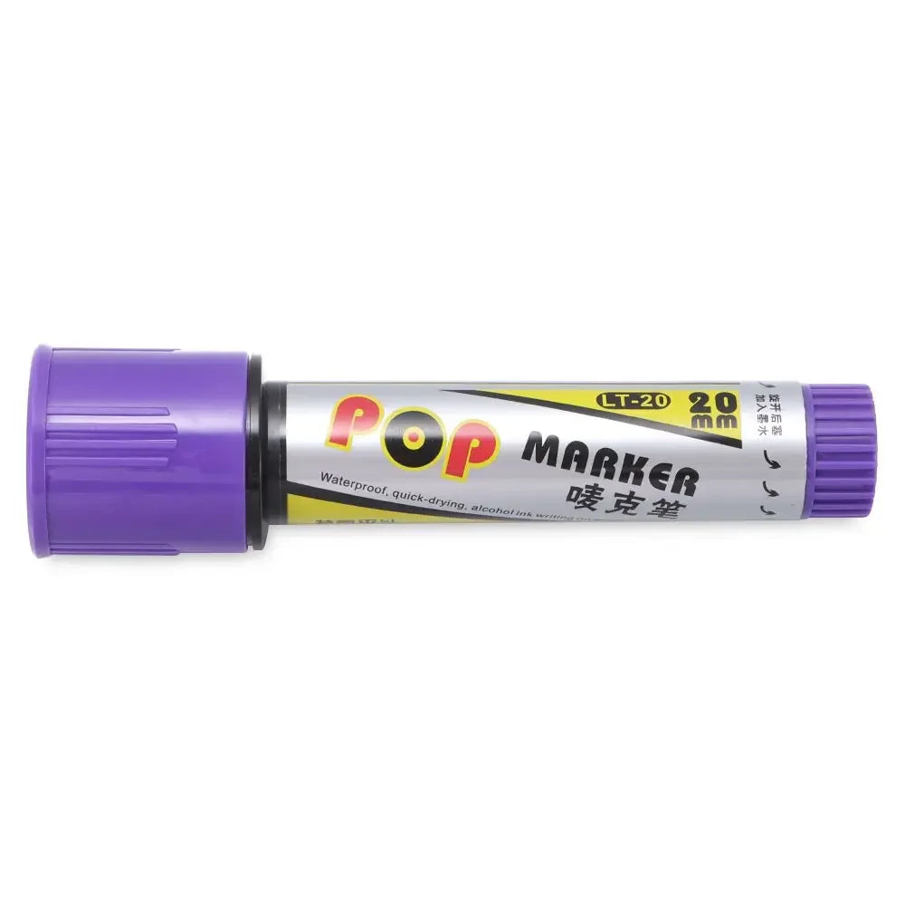 Buy The Best By Artsulli - Art is Long Life Short - POP Waterproof Paint Permanent Refillable Marker Pen 20mm Sketching Graffiti Markers
