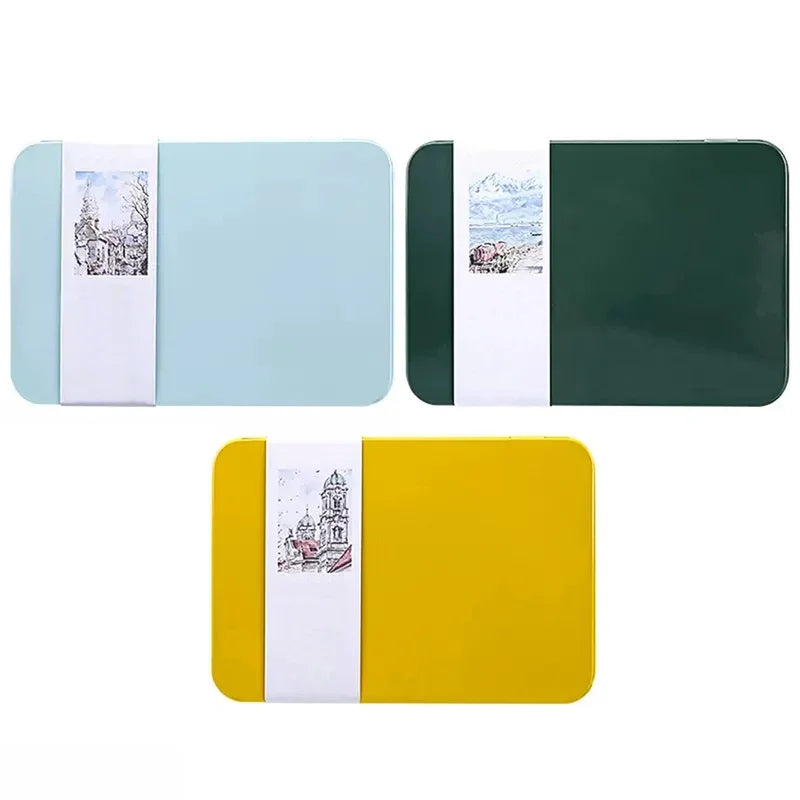 Buy The Best By Artsulli - Art is Long Life Short - Potentate Watercolor Book Artist-grade Cotton A6 Rough-grained Paper 300g Postcard Tin