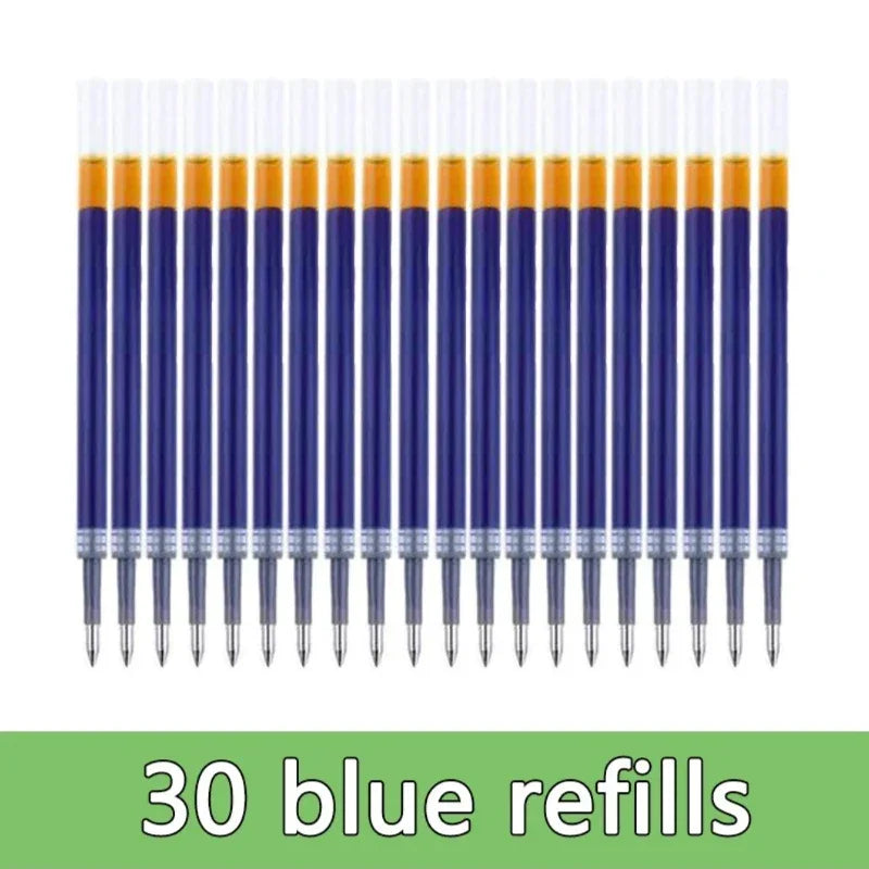 Buy The Best By Artsulli - Art is Long Life Short - Press Gel Pen Signature pens Blue Black Red Refill Bullet tip School office supplies