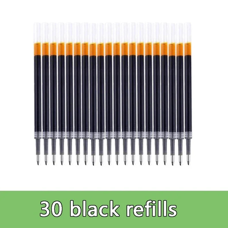 Buy The Best By Artsulli - Art is Long Life Short - Press Gel Pen Signature pens Blue Black Red Refill Bullet tip School office supplies