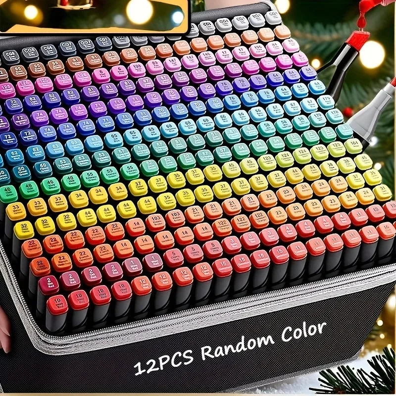 Buy The Best By Artsulli - Art is Long Life Short - Professional Permanent Sketch Markers – Colored Dual-Head Set for Illustrations &
