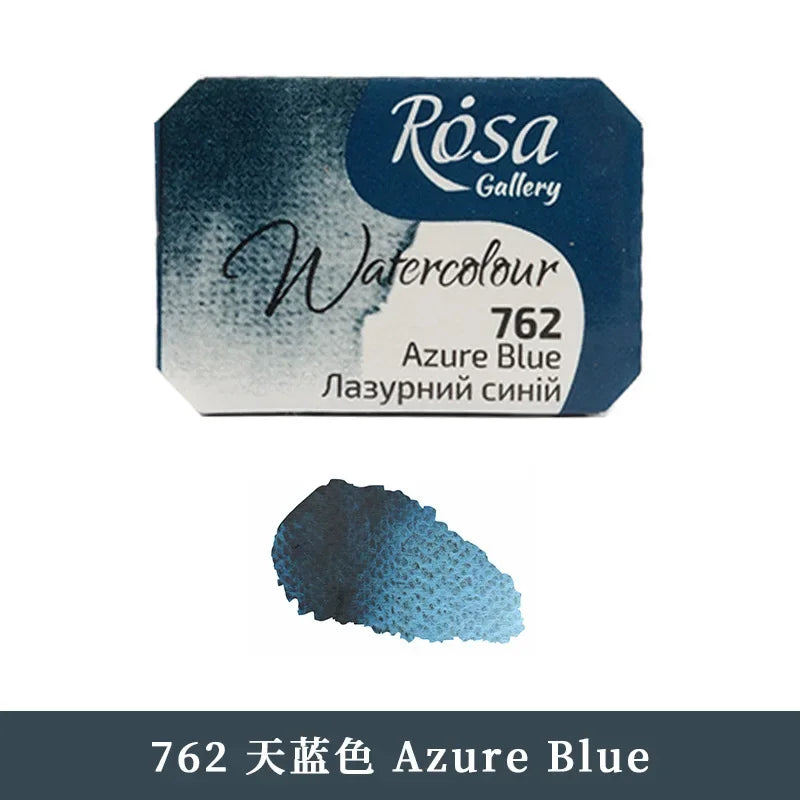 Buy The Best By Artsulli - Art is Long Life Short - ROSA Artist-grade Solid Watercolor Paint Full Block 2.5ML Monochrome Self-selected