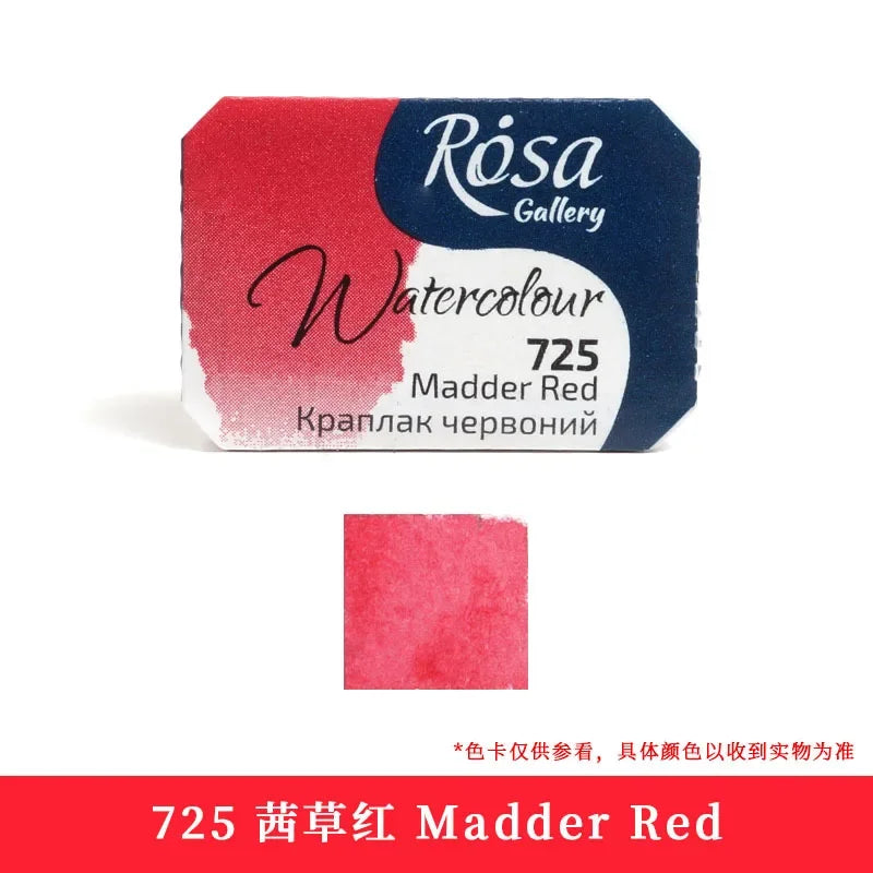 Buy The Best By Artsulli - Art is Long Life Short - ROSA Artist-grade Solid Watercolor Paint Full Block 2.5ML Monochrome Self-selected