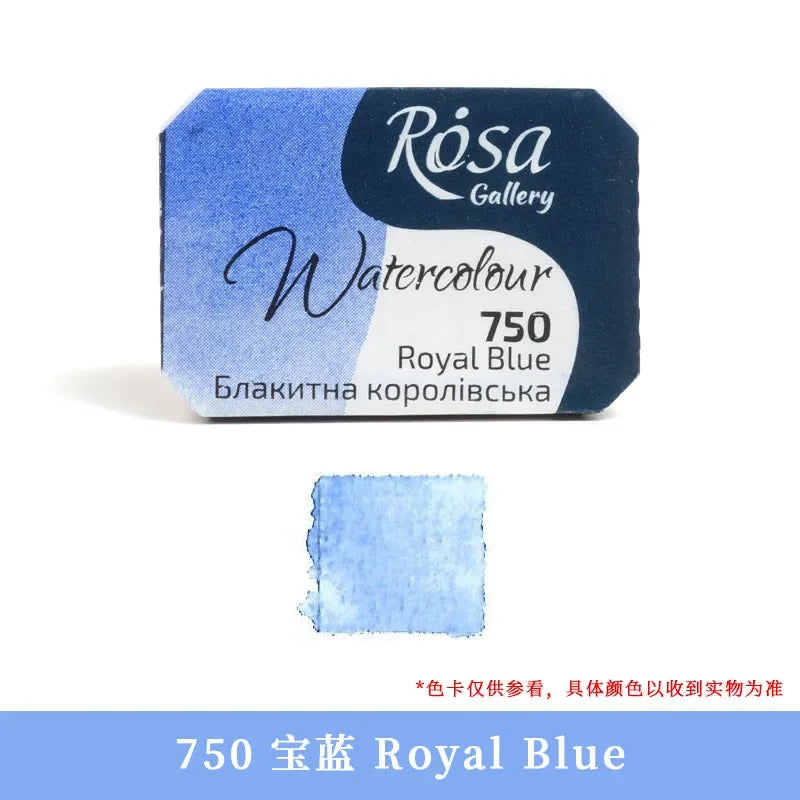 Buy The Best By Artsulli - Art is Long Life Short - ROSA Artist-grade Solid Watercolor Paint Full Block 2.5ML Monochrome Self-selected