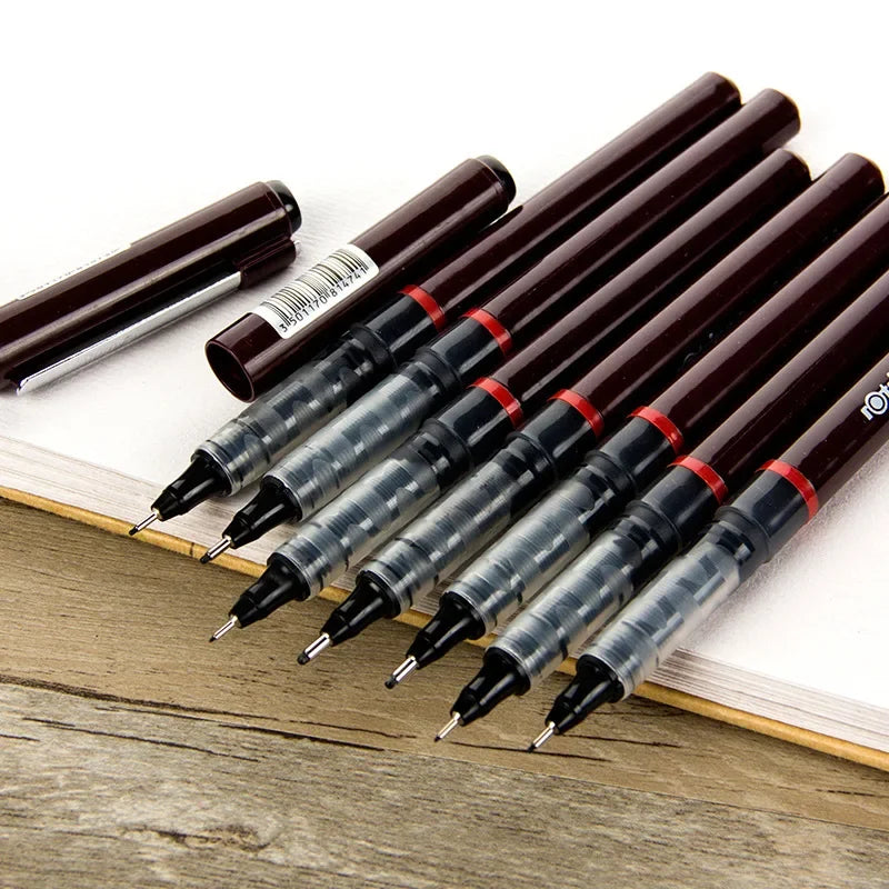 Buy The Best By Artsulli - Art is Long Life Short - Rotring Tikky Graphic Fineliner Pigma Micron Fine Pens Smooth Ink Drawing Pen Sketch