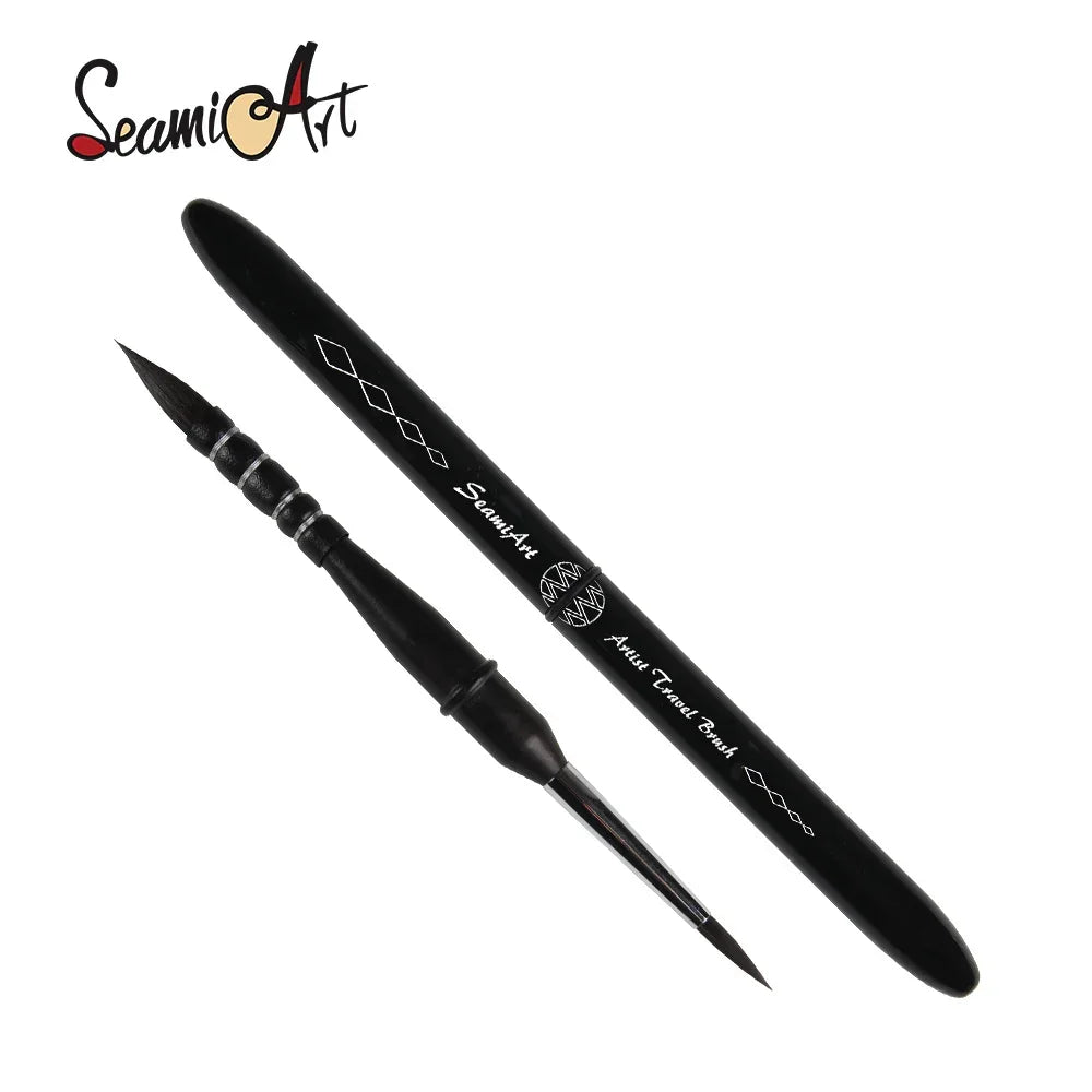 Buy The Best By Artsulli - Art is Long Life Short - SeamiArt 1pc Artist Dual Tips Travel Brush Pen Portable Watercolor Squirrel Hair French