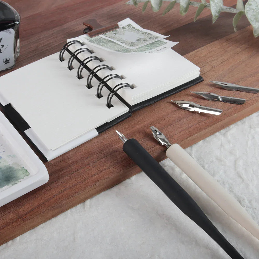 Buy The Best By Artsulli - Art is Long Life Short - SeamiArt 6pcs Dip Pen set 5pcs Nib and 1pc Holder for Artist Anime Comic Calligraphy