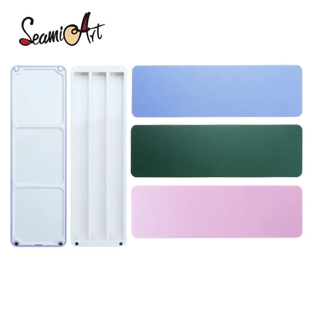 Buy The Best By Artsulli - Art is Long Life Short - SeamiArt Jenga Watercolor Case Painting Box For Half Full Pans Gouache Acrylic