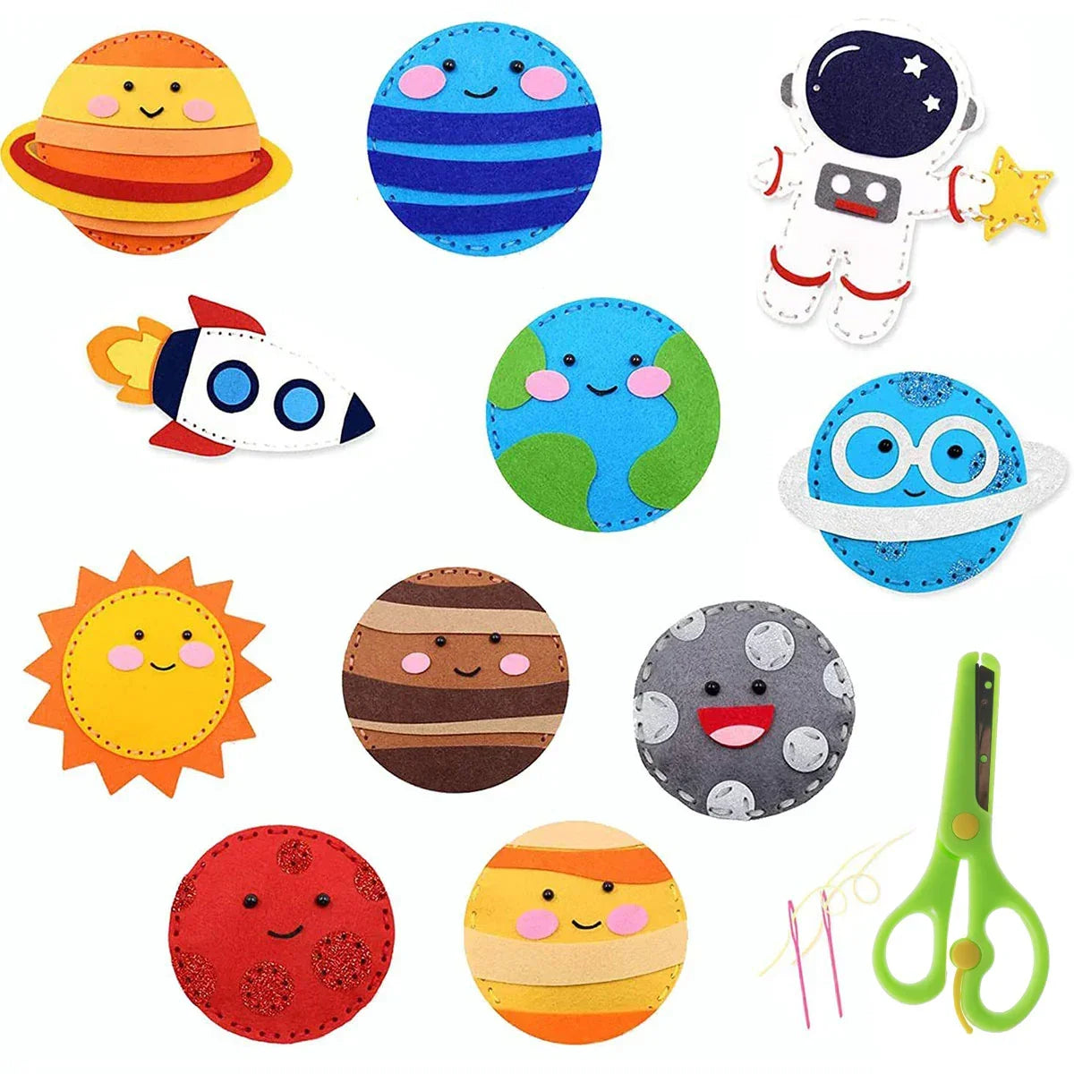 Buy The Best By Artsulli - Art is Long Life Short - Sewing Crafts Kits Forest Creatures DIY Felt Plush Animals for Beginner Kids