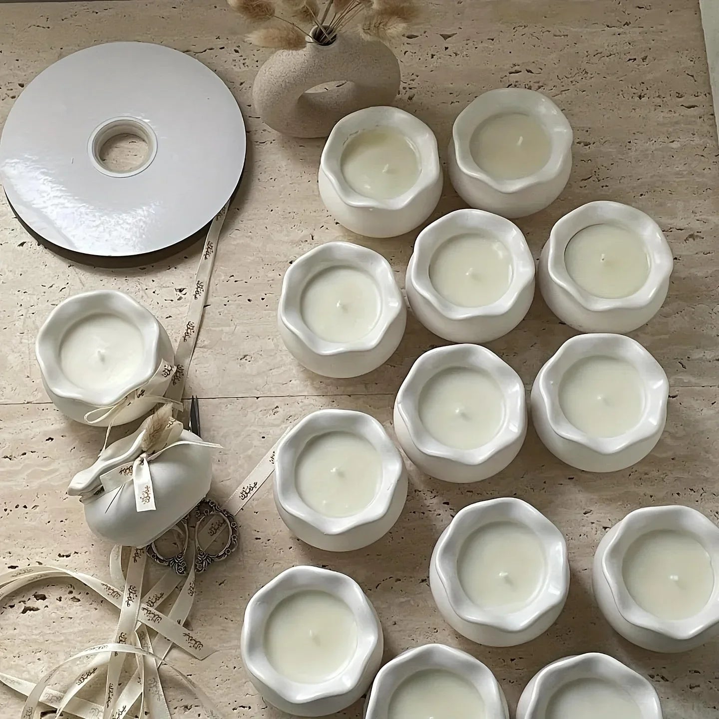 Buy The Best By Artsulli - Art is Long Life Short - Silicone Resin Casting Molds for DIY Succulent Plant Pots Candle Holders,Irregular
