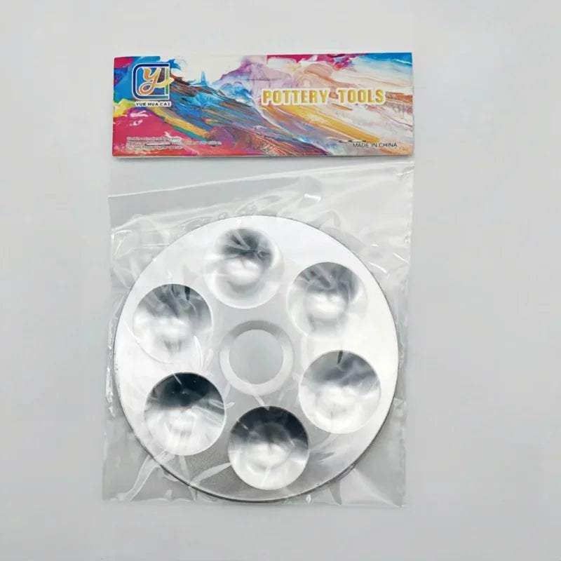 Buy The Best By Artsulli - Art is Long Life Short - Silver aluminum color palette simple watercolor pigment board art painting supplies