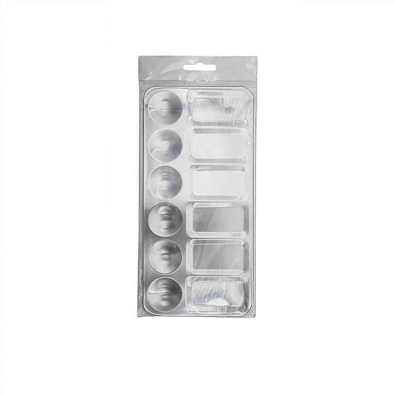 Buy The Best By Artsulli - Art is Long Life Short - Silver aluminum color palette simple watercolor pigment board art painting supplies