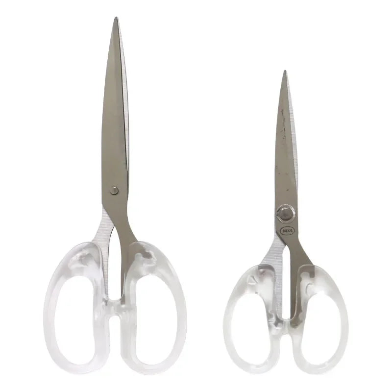 Buy The Best By Artsulli - Art is Long Life Short - Simplicity Transparent Handle Stationery Scissors Home Furnishing for Fine Soft Decor