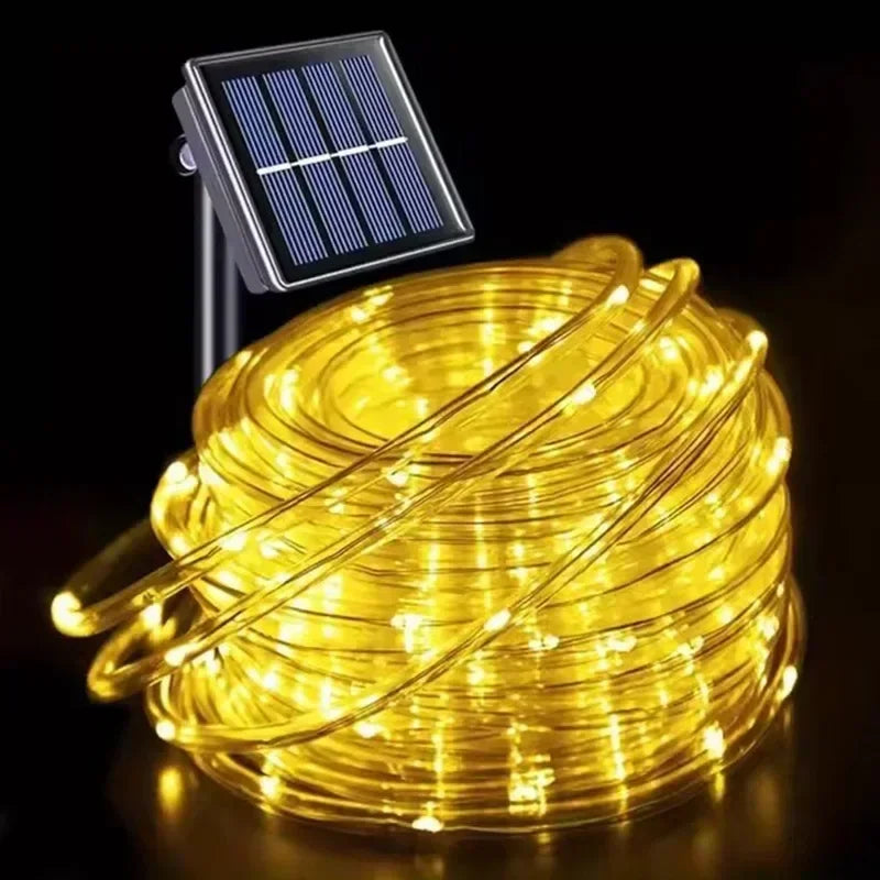 Buy The Best By Artsulli - Art is Long Life Short - Solar Rope Lights Outdoor 33FT 100LED String 8 Modes for Party Garden Yard Wedding