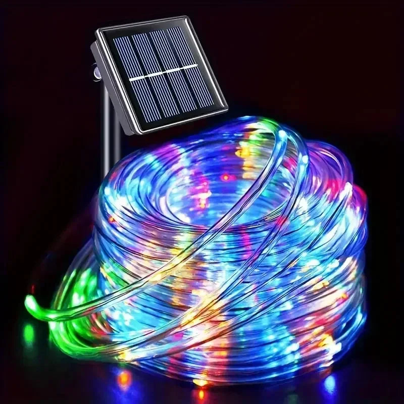 Buy The Best By Artsulli - Art is Long Life Short - Solar Rope Lights Outdoor 33FT 100LED String 8 Modes for Party Garden Yard Wedding