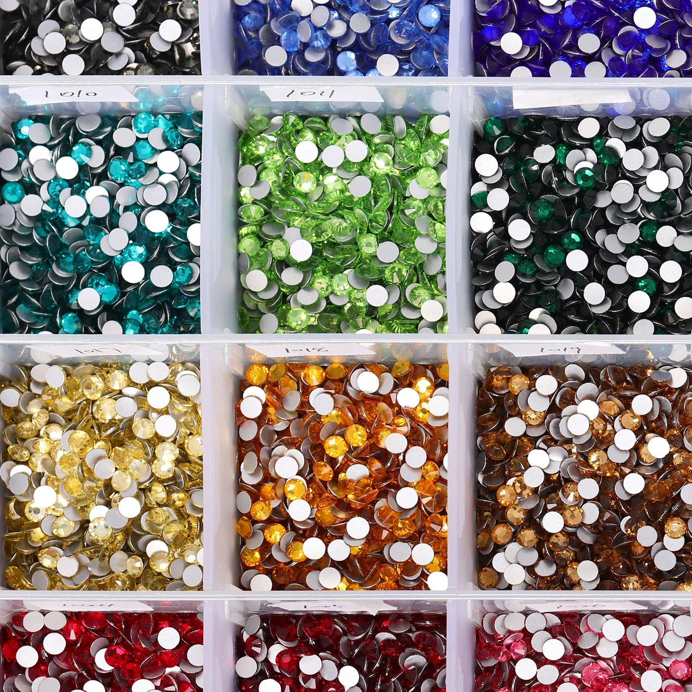Buy The Best By Artsulli - Art is Long Life Short - SS6-SS20 1440pcs Glass Crystal Non Hotfix Rhinestones Craft Supplie Flatback Glitter