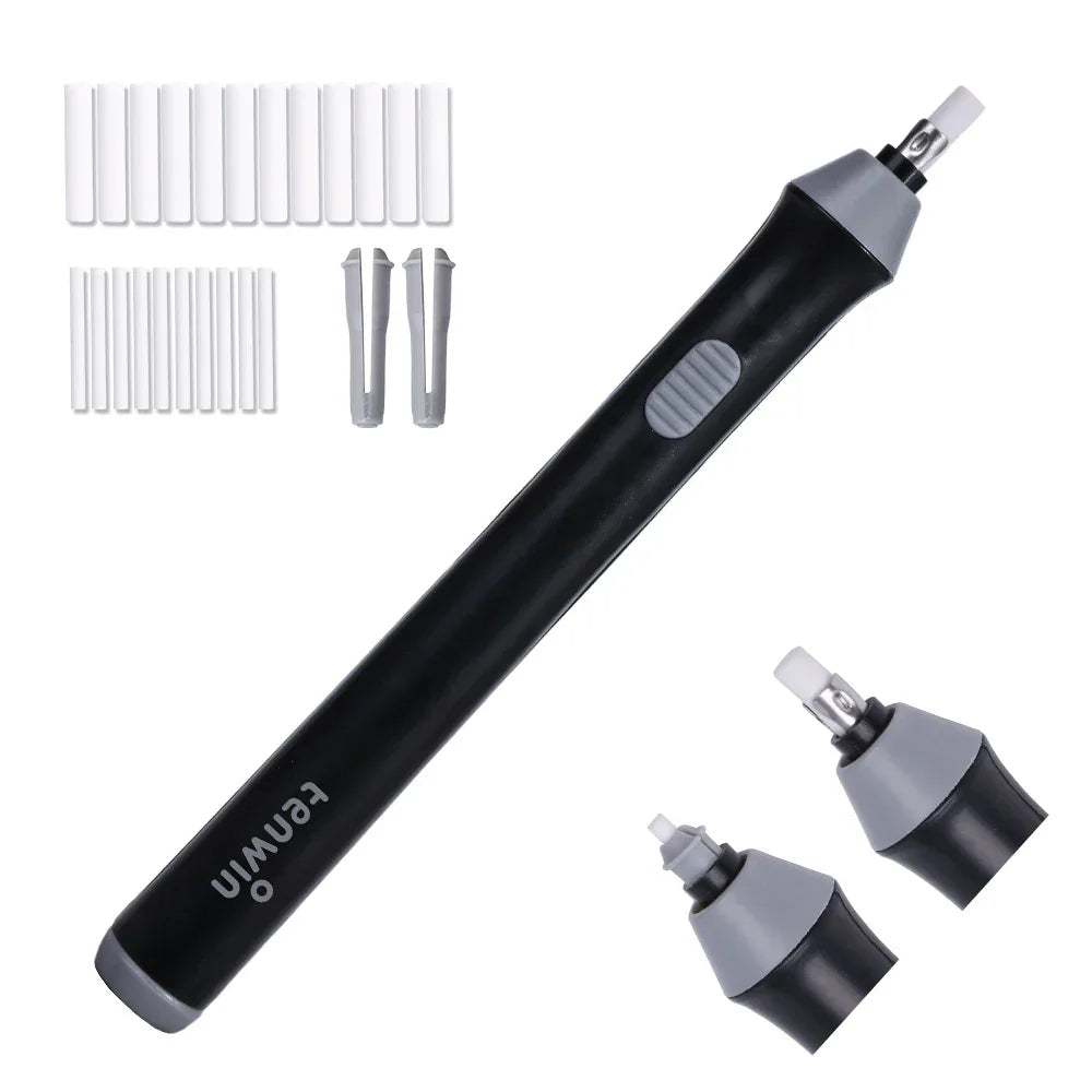 Buy The Best By Artsulli - Art is Long Life Short - Tenwin Adjustable Electric Rubber Eraser With Refills Battery Power For Sketch Drawing