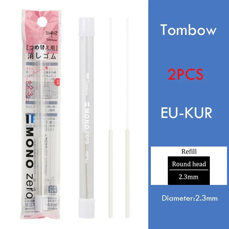 Buy The Best By Artsulli - Art is Long Life Short - Tombow Mono Zero Eraser Precision Tip Pen-Style Mechanical Rubber Refillable Pen Sketch