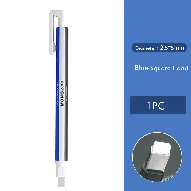 Buy The Best By Artsulli - Art is Long Life Short - Tombow Precision Refillable Eraser Pen for Artists Japanese Metal Tip 50mm Hard Core