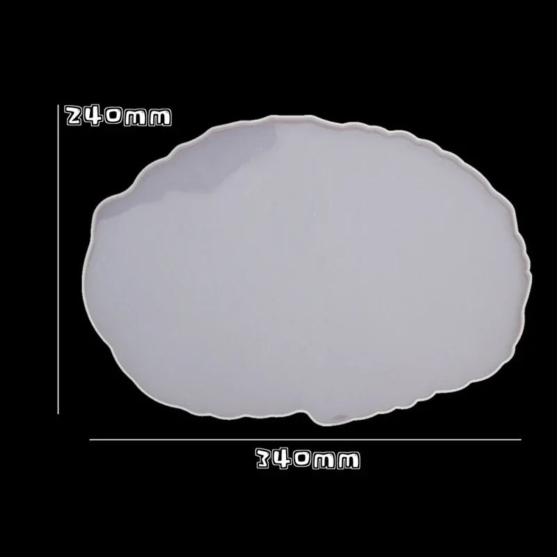Buy The Best By Artsulli - Art is Long Life Short - Tray Epoxy Resin Silicone Mold DIY Large Rectangle Tea Plate Coaster For Home