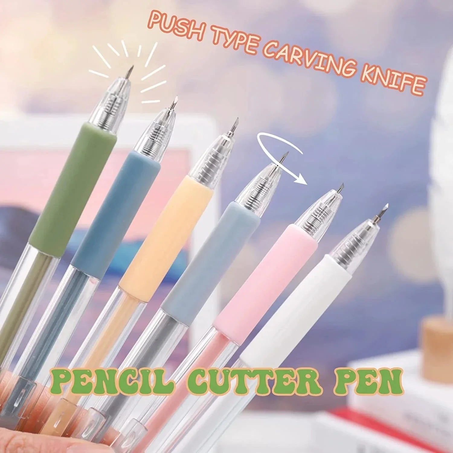Buy The Best By Artsulli - Art is Long Life Short - Utility Knife Pen Cut Stickers Scrapbooking Cutting Tool Express Box School Supplies
