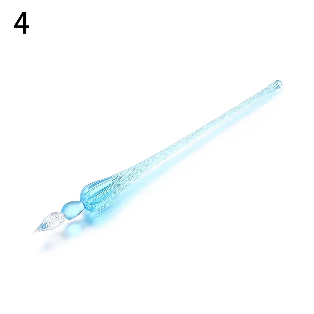 Buy The Best By Artsulli - Art is Long Life Short - Vintage Glass Dip Dipping Pen Painting Supplies Reusable Filling Ink Signature