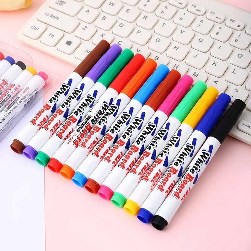 Buy The Best By Artsulli - Art is Long Life Short - Water Floating Pen Magical Ink Pens With Spoon Color Painting Chalk Graffiti Drawing