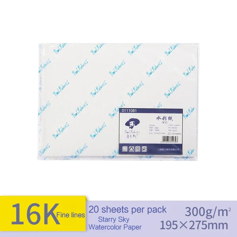 Buy The Best By Artsulli - Art is Long Life Short - Watercolor Pad 300gsm Paper Thickened Cotton Pulp School Supplies Aquarela Students
