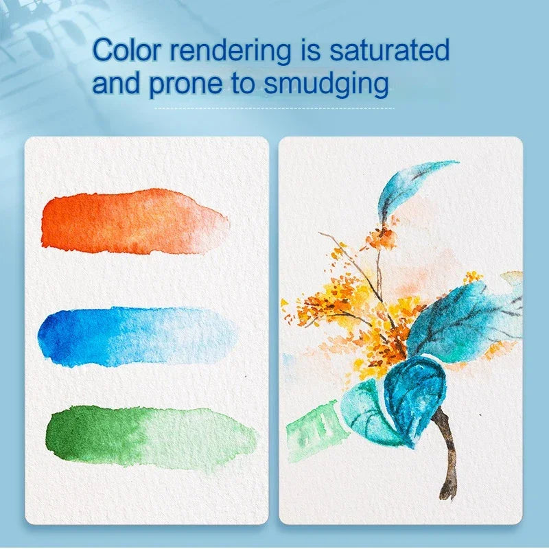 Buy The Best By Artsulli - Art is Long Life Short - Watercolor Pad 300gsm Paper Thickened Cotton Pulp School Supplies Aquarela Students
