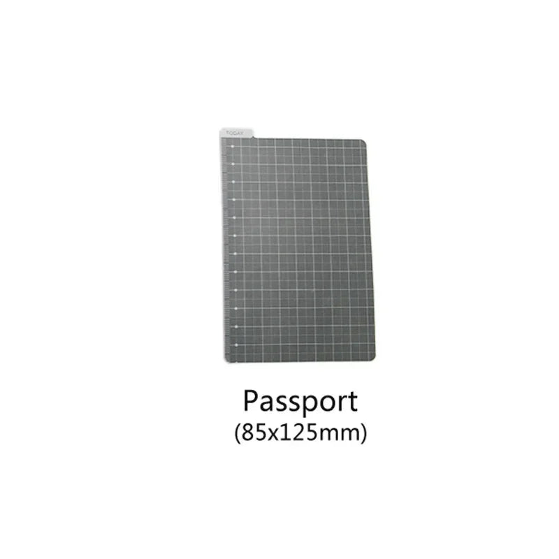 Buy The Best By Artsulli - Art is Long Life Short - Weeks Travelers Notebook A5 A6 Writing Mat Pad PVC Grid Sewing Cutting Mats Ruler Board
