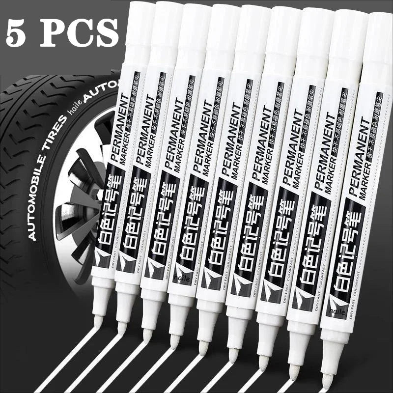 Buy The Best By Artsulli - Art is Long Life Short - White Marker Pens set Oily Waterproof Gel Pen DIY Graffiti Sketching Stationery Writing