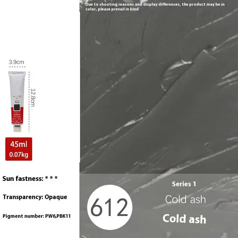 Buy The Best By Artsulli - Art is Long Life Short - Winsor&Newton 45ML Oil Paint,Colorful Professionals Artist Drawing Tools for Canvas