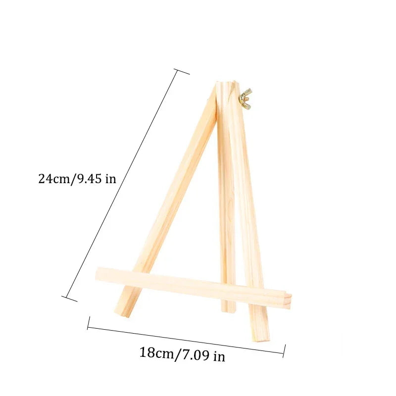Buy The Best By Artsulli - Art is Long Life Short - Wooden Easel For Painting,20cm 24cm 30cm 40cm 50cm Height Folding Desktop Display