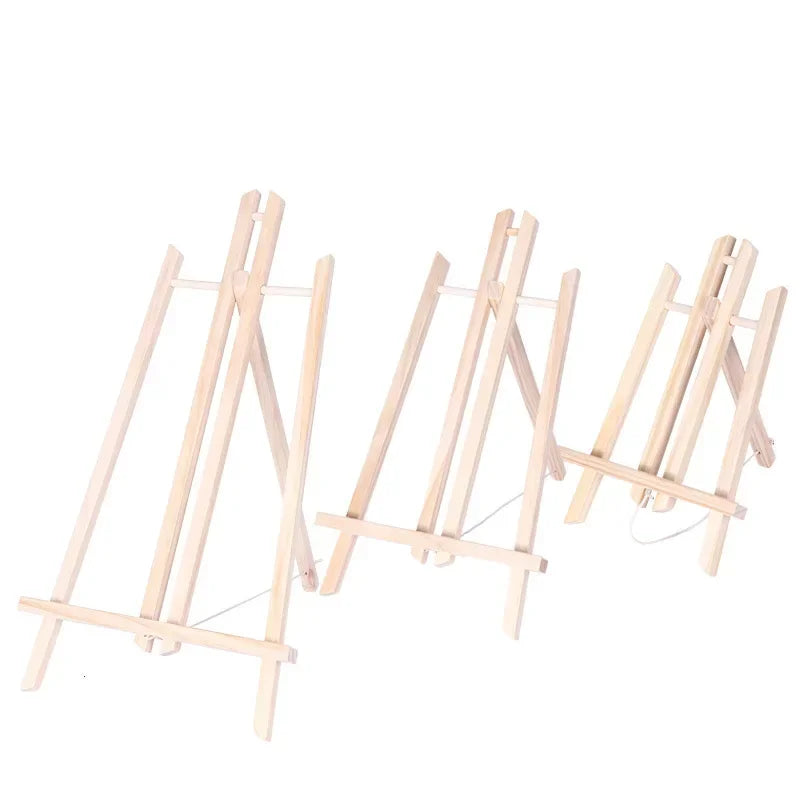 Buy The Best By Artsulli - Art is Long Life Short - Wooden Easel For Painting,20cm 24cm 30cm 40cm 50cm Height Folding Desktop Display