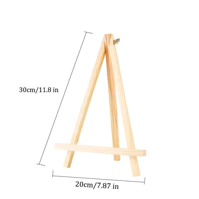 Buy The Best By Artsulli - Art is Long Life Short - Wooden Easel For Painting,20cm 24cm 30cm 40cm 50cm Height Folding Desktop Display