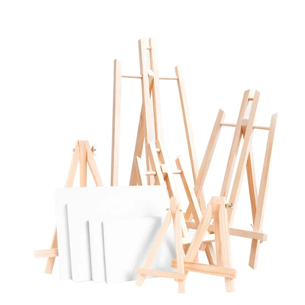 Buy The Best By Artsulli - Art is Long Life Short - Wooden Easel For Painting,20cm 24cm 30cm 40cm 50cm Height Folding Desktop Display