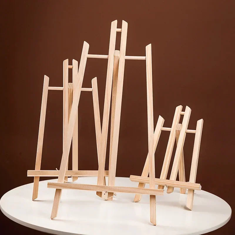 Buy The Best By Artsulli - Art is Long Life Short - Wooden Easel For Painting,20cm 24cm 30cm 40cm 50cm Height Folding Desktop Display