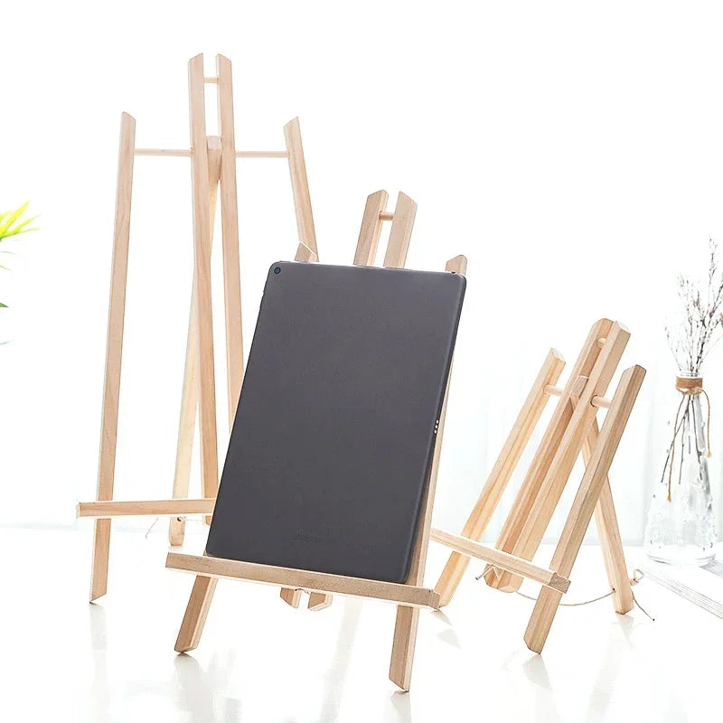 Buy The Best By Artsulli - Art is Long Life Short - Wooden Easel For Painting,20cm 24cm 30cm 40cm 50cm Height Folding Desktop Display