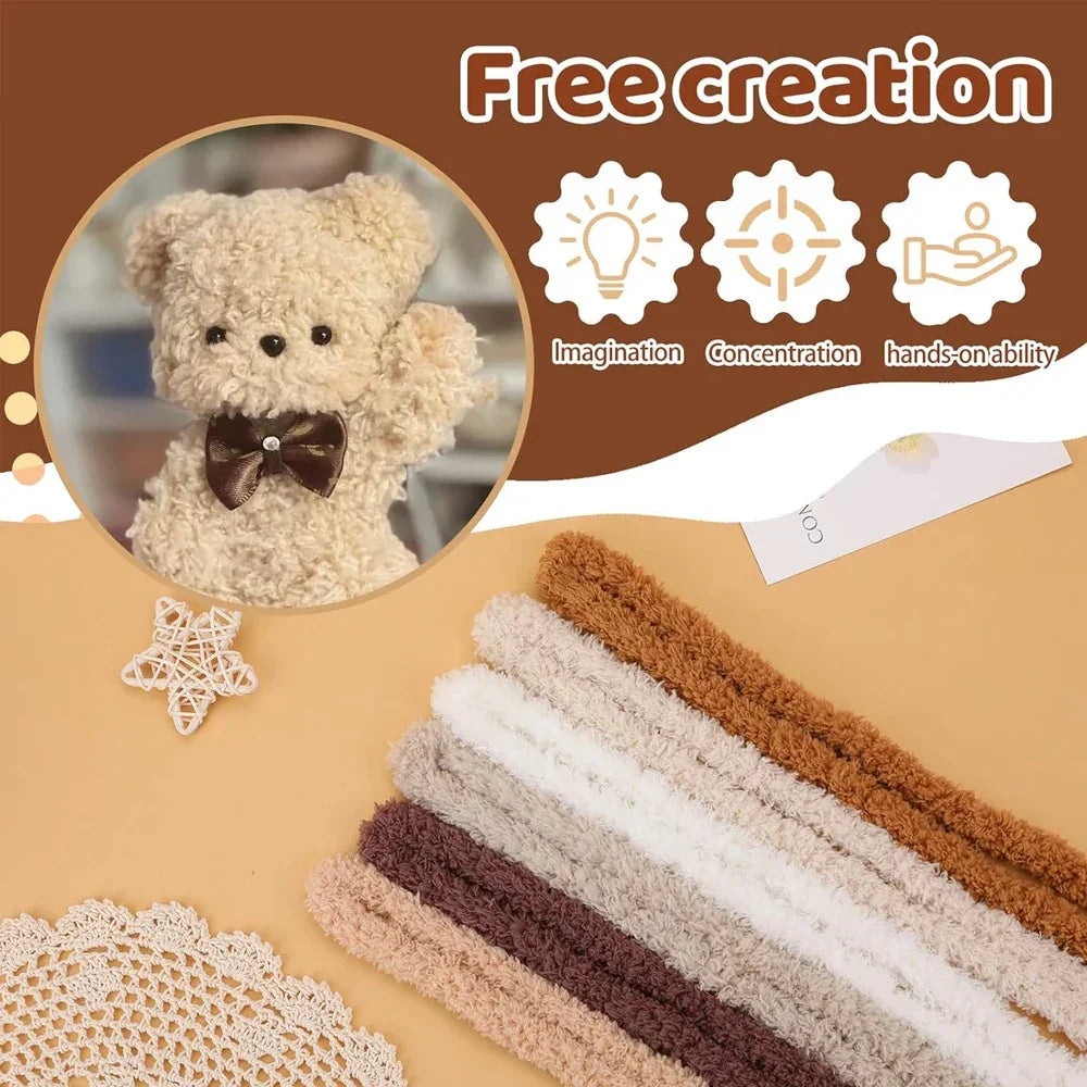 Buy The Best By Artsulli - Art is Long Life Short - Zxiixz 12 Pcs 39 Inch Jumbo Fur Pipe Cleaners Craft Chenille Stems Supplies