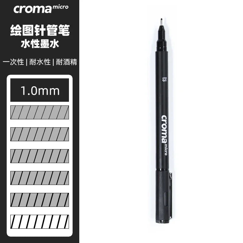 Buy The Best By Artsulli - Art is Long Life Short - 1pc Micro Fineliner Calligraphy Pens for Artist Drawing Supplies Waterproof
