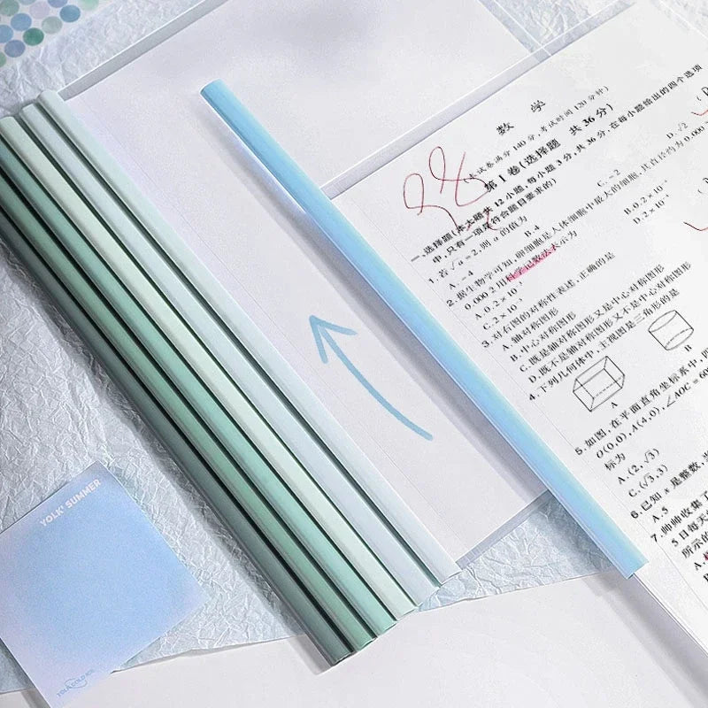 Buy The Best By Artsulli - Art is Long Life Short - 10pcs Transparent File Document Thicken Draw Rod A4 Folder Test Paper Storage Bag Clip