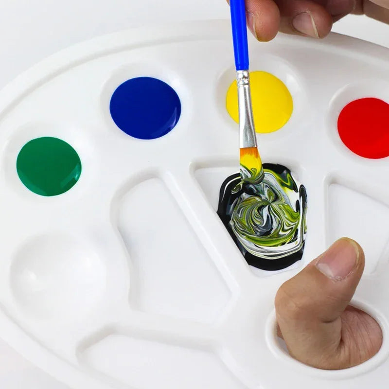 Buy The Best By Artsulli - Art is Long Life Short - 1PC Painting Palette Reusable Clean Easily Plastic Paint Tray Supplies Essential
