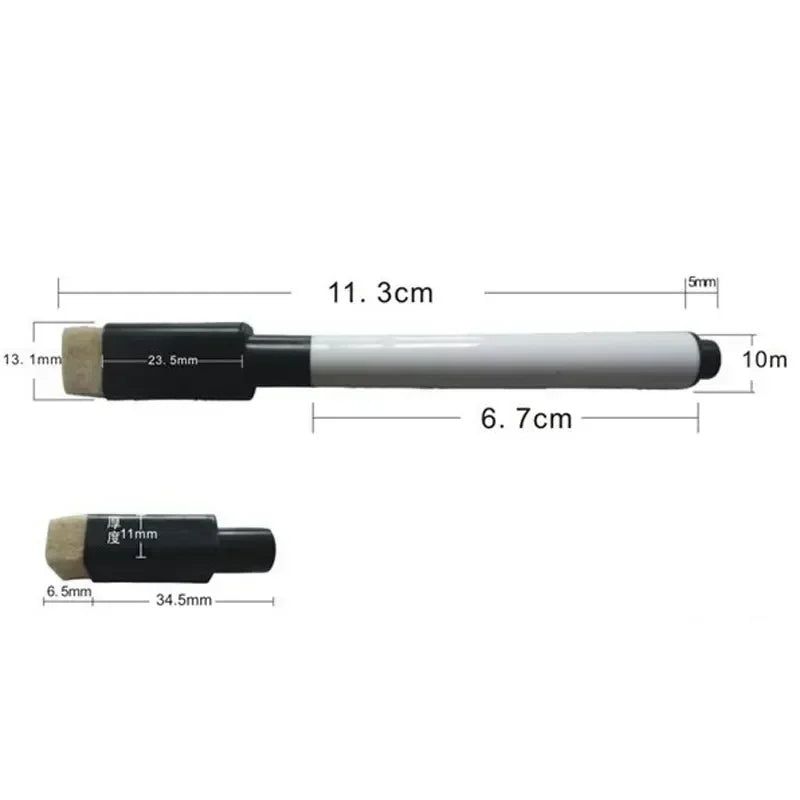 Buy The Best By Artsulli - Art is Long Life Short - 8PC Magnetic Colorful Whiteboard Pen Black White Board Markers Built In Eraser School