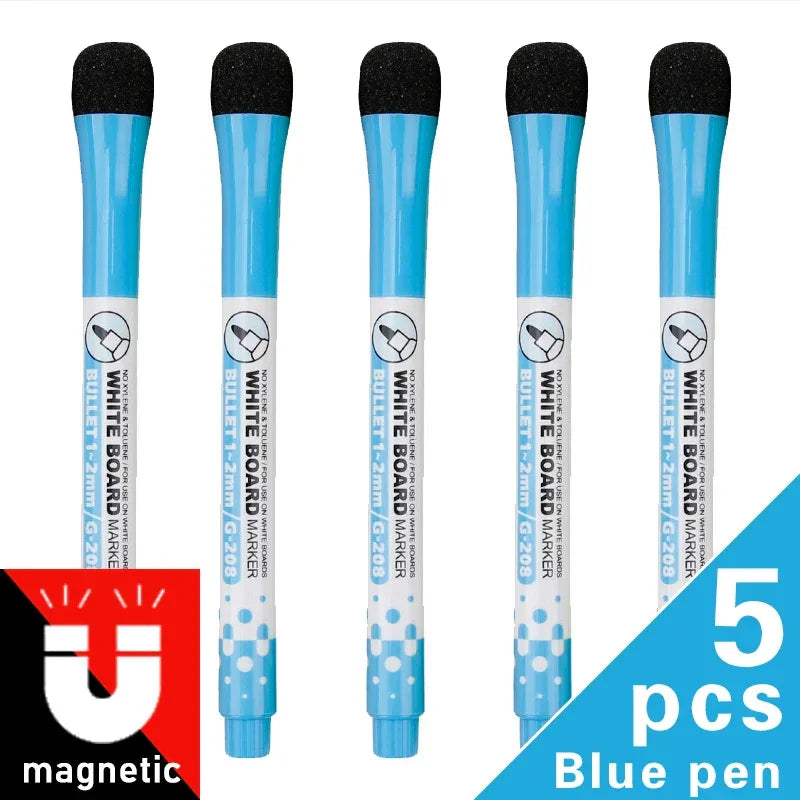Buy The Best By Artsulli - Art is Long Life Short - 1 Set School Classroom Supplies Magnetic Erasable Whiteboard Pens Markers Dry Eraser