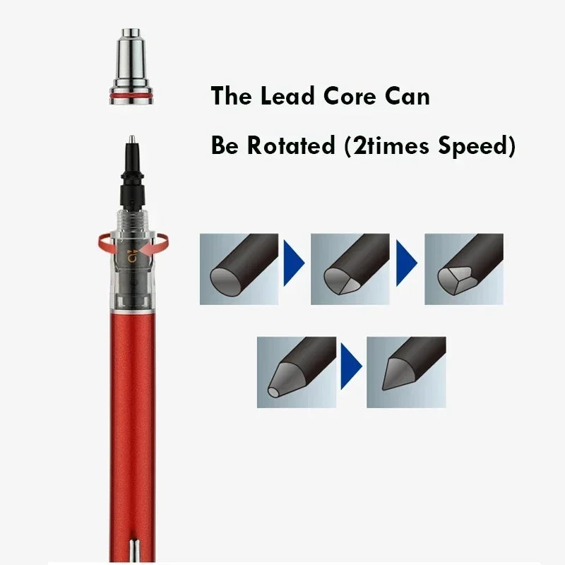 Buy The Best By Artsulli - Art is Long Life Short - Japan UNI KURA TOGA Mechanical Pencil 0.5mm Automatic Rotation Drawing Special M5-559