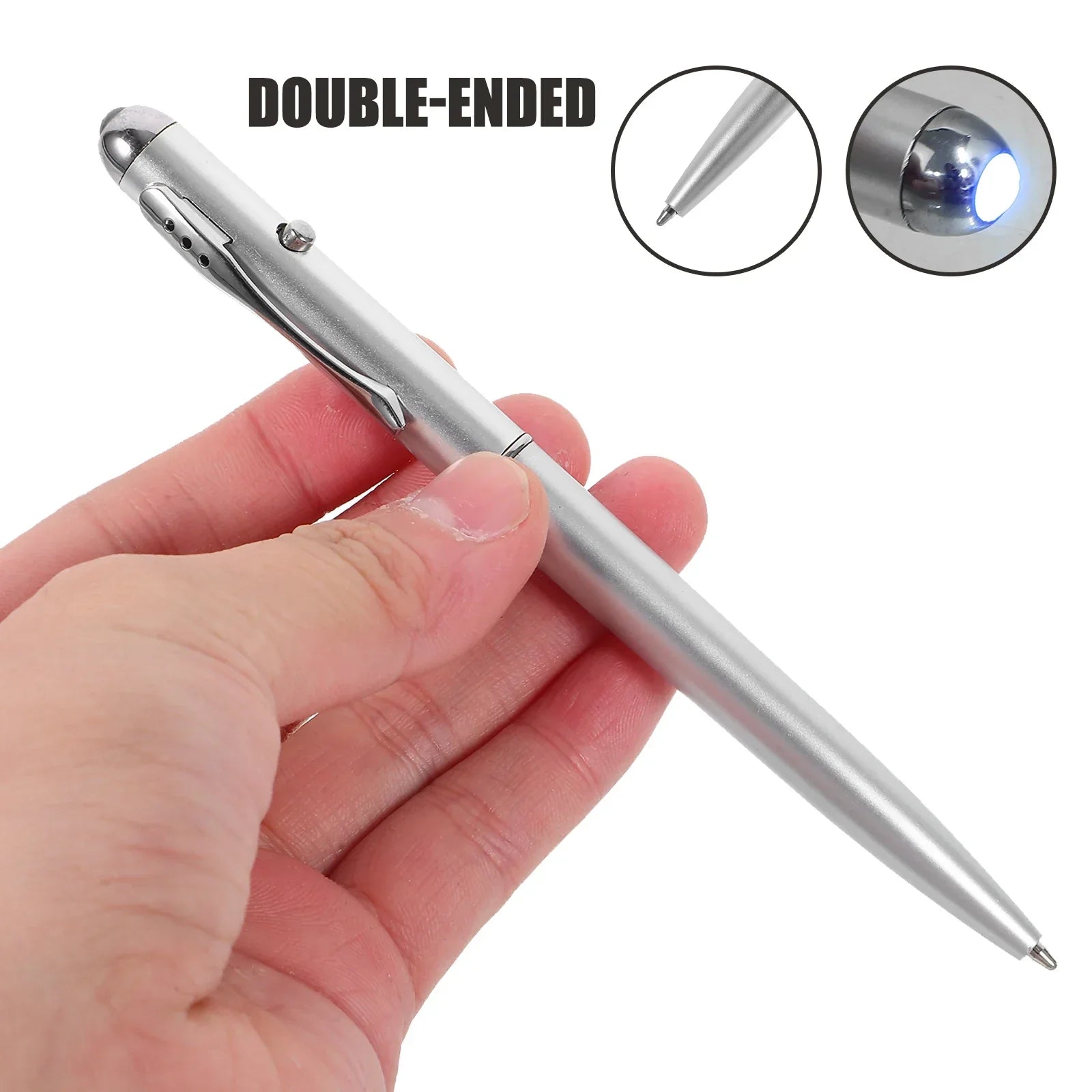 Buy The Best By Artsulli - Art is Long Life Short - 3 Pcs Silver Highlighters Cash Detect Tool Ultraviolet Led Light Pen Uv Invisible Ink